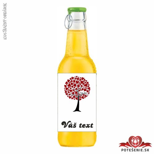 Svadobný ovocný nápoj pre hostí, motív S129 - Svadobný ovocný nápoj