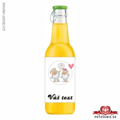 Svadobný ovocný nápoj pre hostí, motív S136 - Svadobný ovocný nápoj