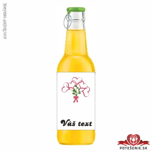 Svadobný ovocný nápoj pre hostí, motív S141 - Svadobný ovocný nápoj
