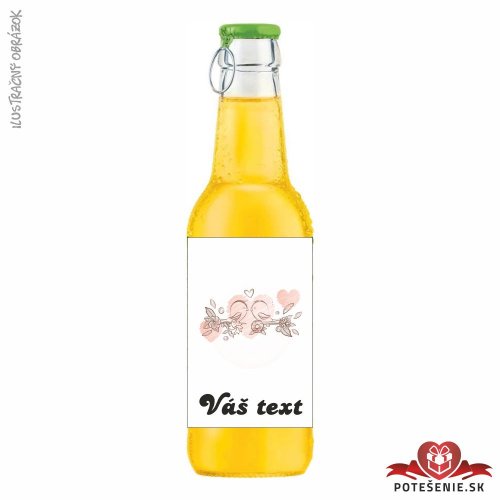 Svadobný ovocný nápoj pre hostí, motív S143 - Svadobný ovocný nápoj