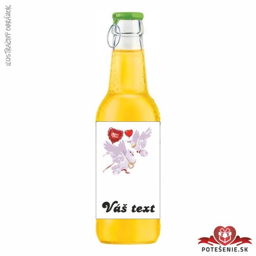 Svadobný ovocný nápoj pre hostí, motív S144 - Svadobný ovocný nápoj