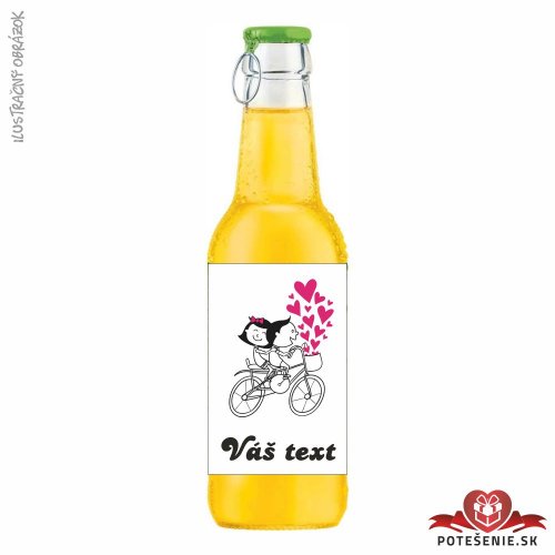 Svadobný ovocný nápoj pre hostí, motív S148 - Svadobný ovocný nápoj