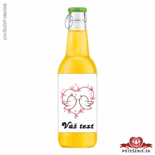 Svadobný ovocný nápoj pre hostí, motív S152 - Svadobný ovocný nápoj
