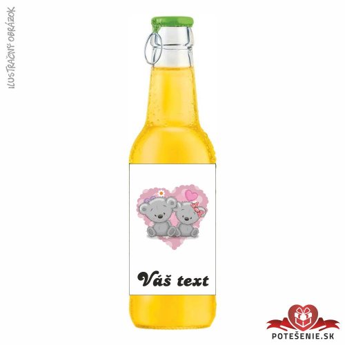 Svadobný ovocný nápoj pre hostí, motív S162 - Svadobný ovocný nápoj