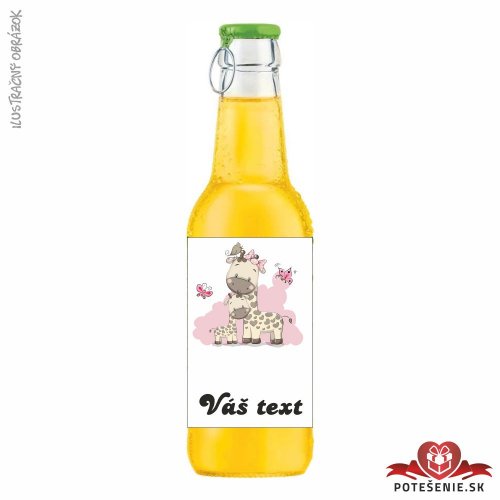 Svadobný ovocný nápoj pre hostí, motív S163 - Svadobný ovocný nápoj