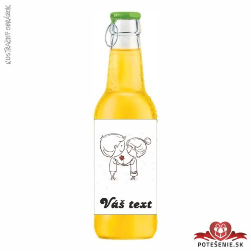 Svadobný ovocný nápoj pre hostí, motív S171 - Svadobný ovocný nápoj