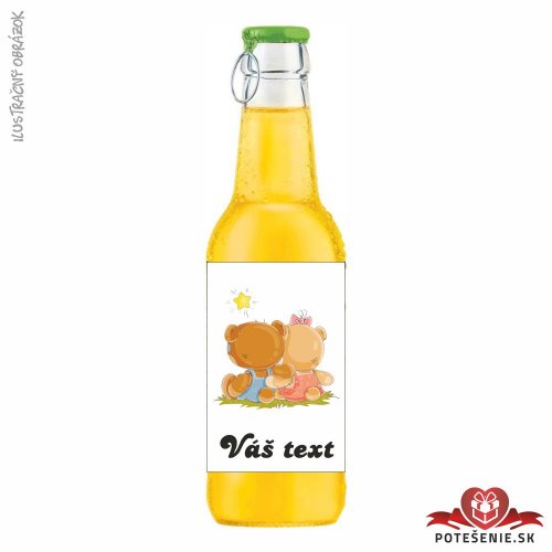 Svadobný ovocný nápoj pre hostí, motív S172 - Svadobný ovocný nápoj