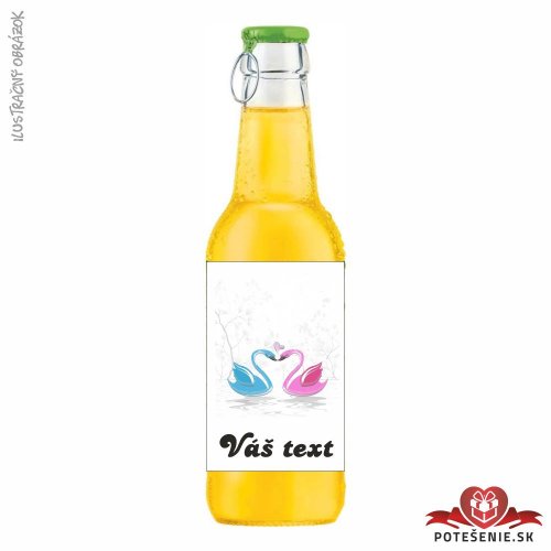 Svadobný ovocný nápoj pre hostí, motív S173 - Svadobný ovocný nápoj