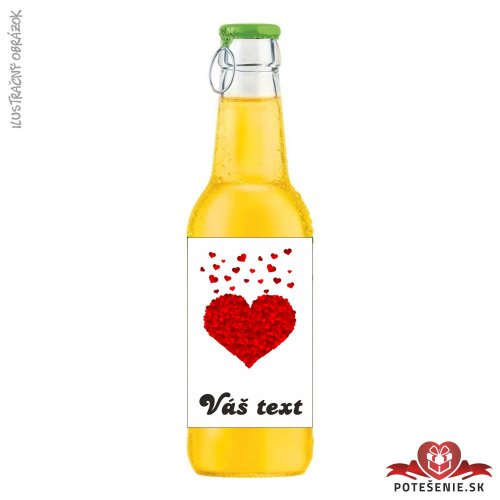 Svadobný ovocný nápoj pre hostí, motív S188 - Svadobný ovocný nápoj
