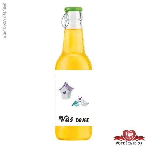 Svadobný ovocný nápoj pre hostí, motív S194 - Svadobný ovocný nápoj