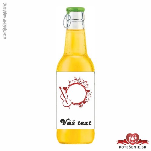 Svadobný ovocný nápoj pre hostí, motív S195 - Svadobný ovocný nápoj