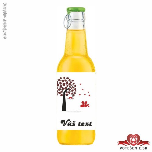 Svadobný ovocný nápoj pre hostí, motív S199 - Svadobný ovocný nápoj