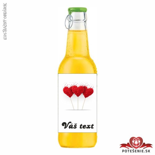 Svadobný ovocný nápoj pre hostí, motív S203 - Svadobný ovocný nápoj