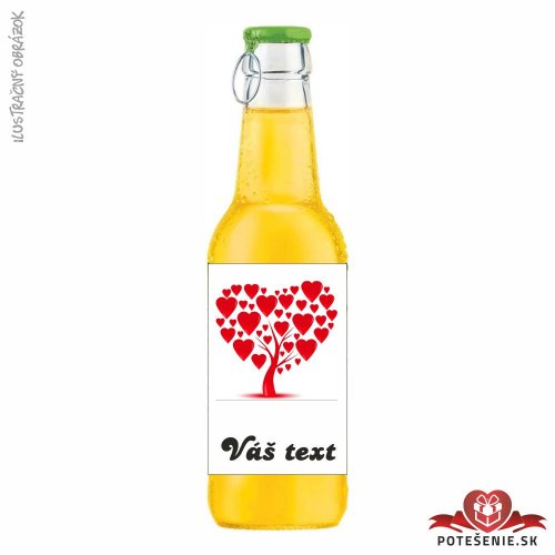 Svadobný ovocný nápoj pre hostí, motív S209 - Svadobný ovocný nápoj