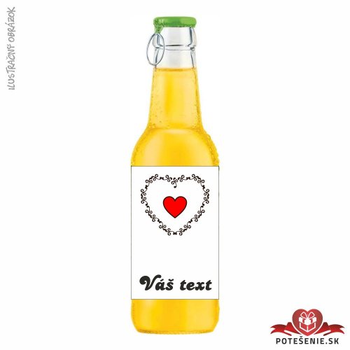 Svadobný ovocný nápoj pre hostí, motív S228 - Svadobný ovocný nápoj