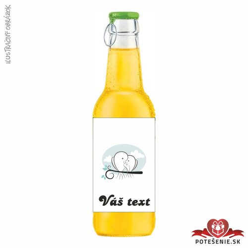 Svadobný ovocný nápoj pre hostí, motív S231 - Svadobný ovocný nápoj