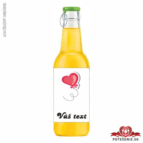 Svadobný ovocný nápoj pre hostí, motív S243 - Svadobný ovocný nápoj