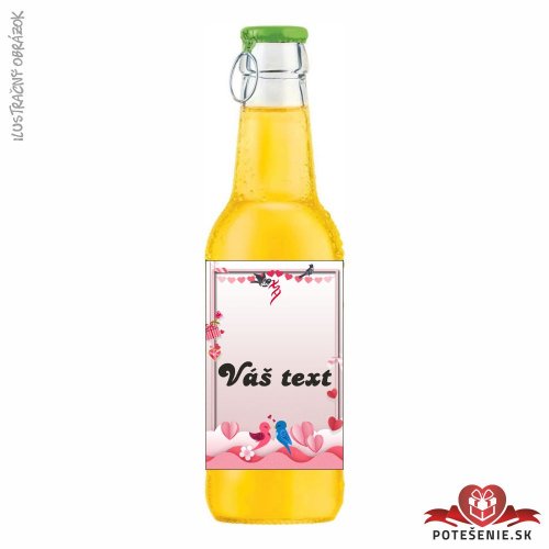 Svadobný ovocný nápoj pre hostí, motív S263 - Svadobný ovocný nápoj
