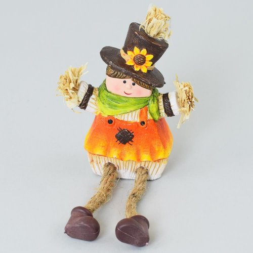 Strašiaci keramika visiace nohy 10 x 5 x 20 cm - Jesenné dekorácie