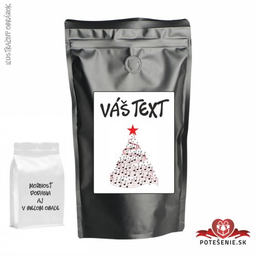 Vianočná darčeková káva, stromček