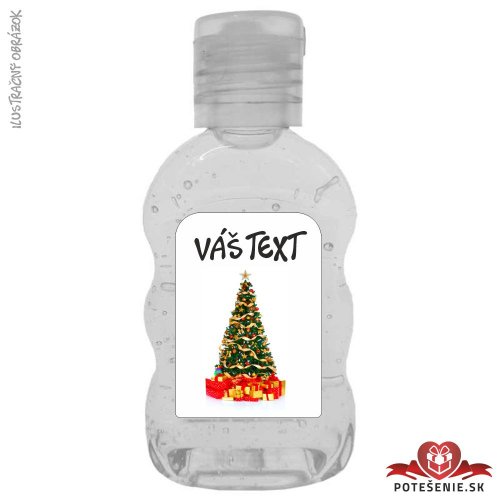 Vianočná dezinfekcia, milý a užitočný darček, motív V116 - Vianoce