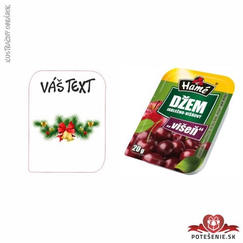 Vianočný džem pre hostí, motív V021 - Vianočný džem