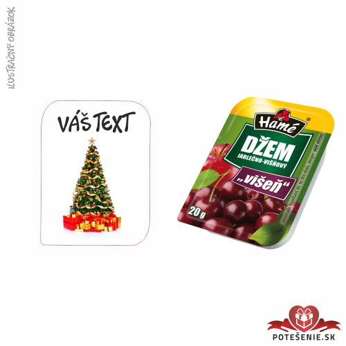 Vianočný džem pre hostí, motív V064 - Vianočný džem