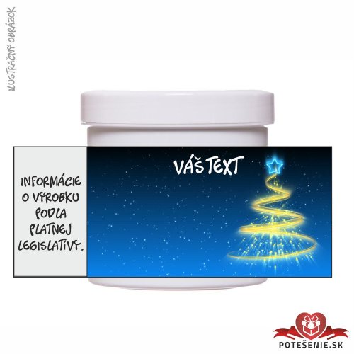 Vianočný masážny gél, motív V027 - Vianočný masážny gél