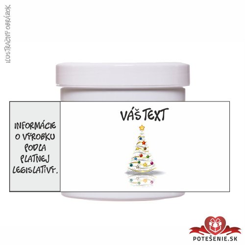 Vianočný masážny gél, motív V048 - Vianočný masážny gél