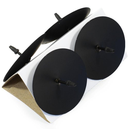 Bodce 5,3 cm čierna matná - Vianočné dekorácie