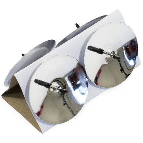 Bodce 7 cm strieborné - Vianočné dekorácie