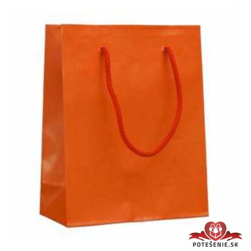Darčeková taška  oranžováML