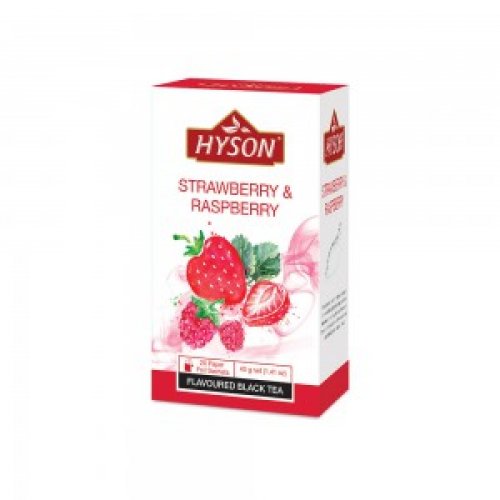 HYSON Jahoda & Malina 40g (20 porcií x 2g)