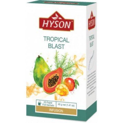 HYSON Tropical Blast 40g (20 porcií x 2g) - Čaje HYSON