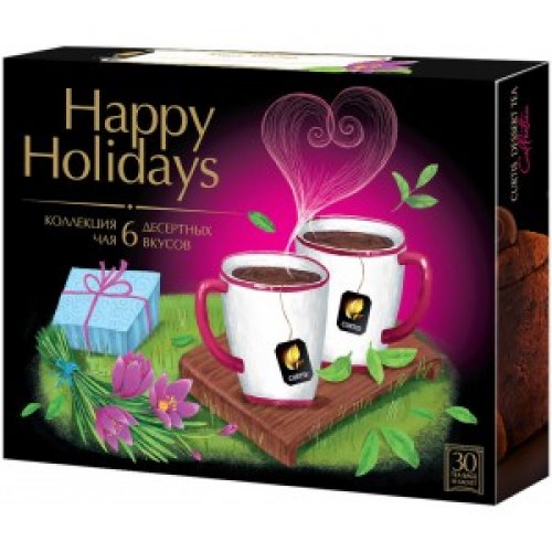 CURTIS Kolekcia Dessert Tea/Happy Holidays 58,5g (30 poricií) - Čaje CURTIS