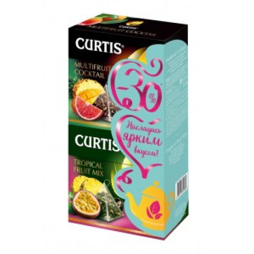 CURTIS Multi Pack Multifruit/Tropical 72g (40 porcií) - Čaje CURTIS