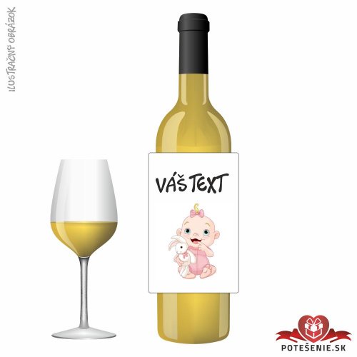 Víno na krstiny, motív K064