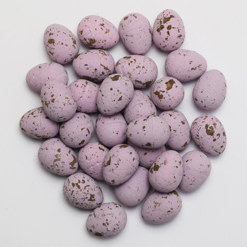 Vajíčka 0 2,5cm fialové - Veľkonočné vajíčka