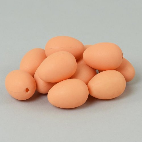 Vajíčka 3x4 cm oranžová - Veľkonočné vajíčka