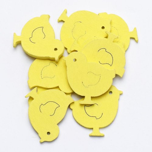 Výrez kuriatka žlté 3cm