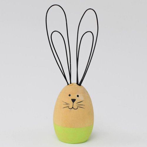 Zajko drôtený s drevom 10x3x3cm