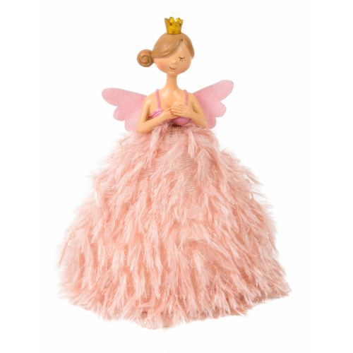 Anjel stojaci LED ružový  