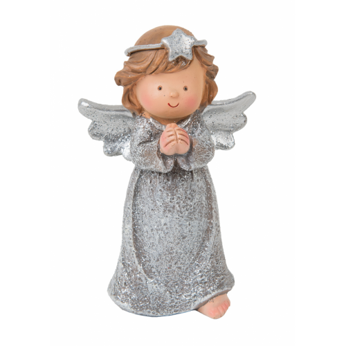 Anjel  strieborný  
