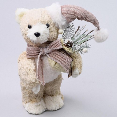 Medveď stojaci poly.textil