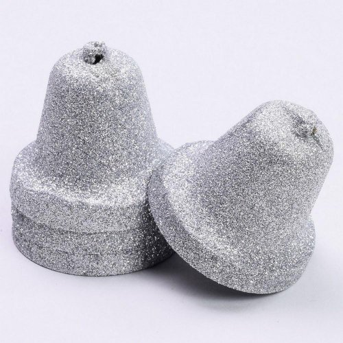 Zvonček glitter 6cm s/4 003 super cena!