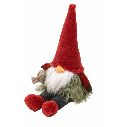 Škriatok s červenou čapicou   - Vianočné figúrky