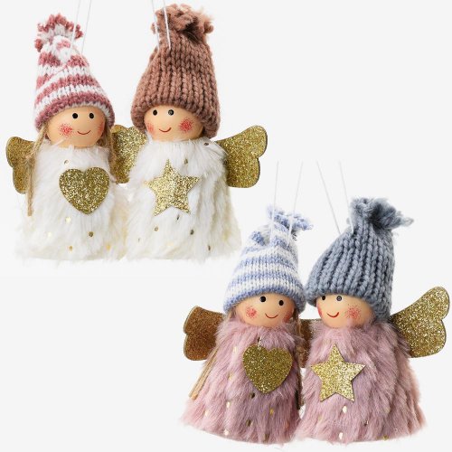 Záves anjelik mix 8x10cm s/2