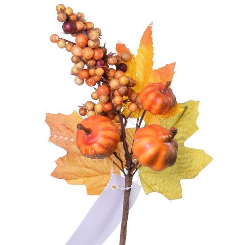 Zápich vetva jeseň l:15cm - Jesenné dekorácie