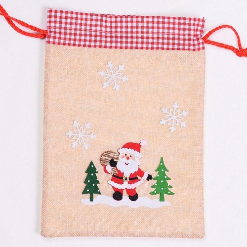 Vianočné vreco santa 22 × 1 × 30 cm - Vianočné dekorácie