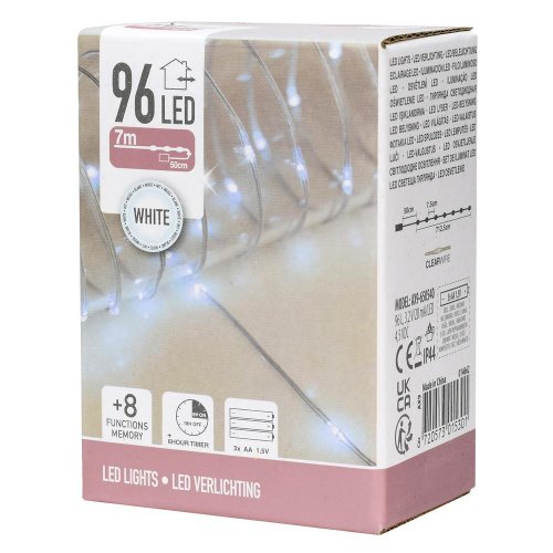 Led lights 96led white bo ip44 - Vianočné osvetlenie